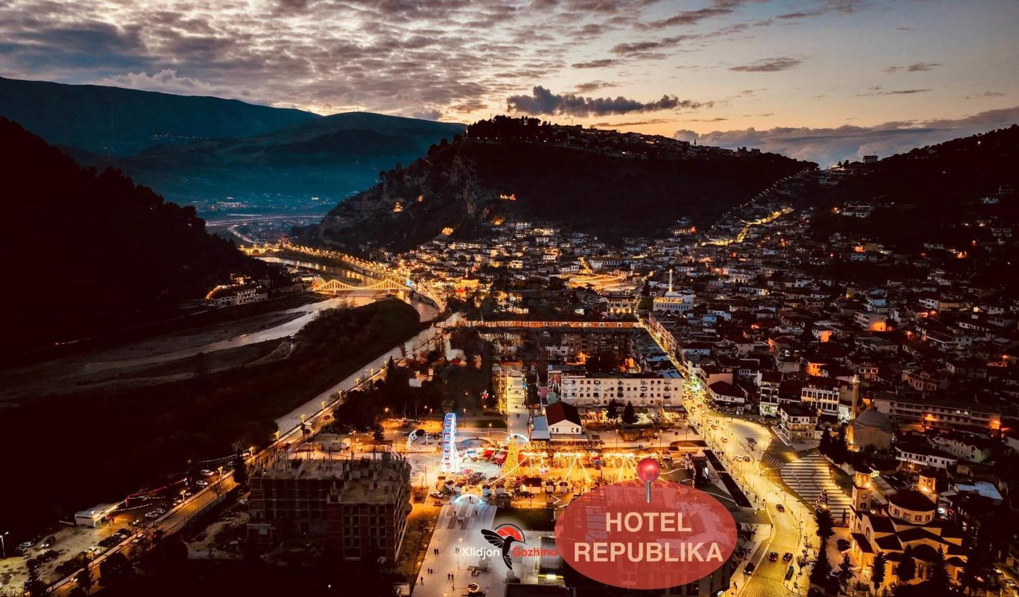 Hotel Republika Berat Kültér fotó